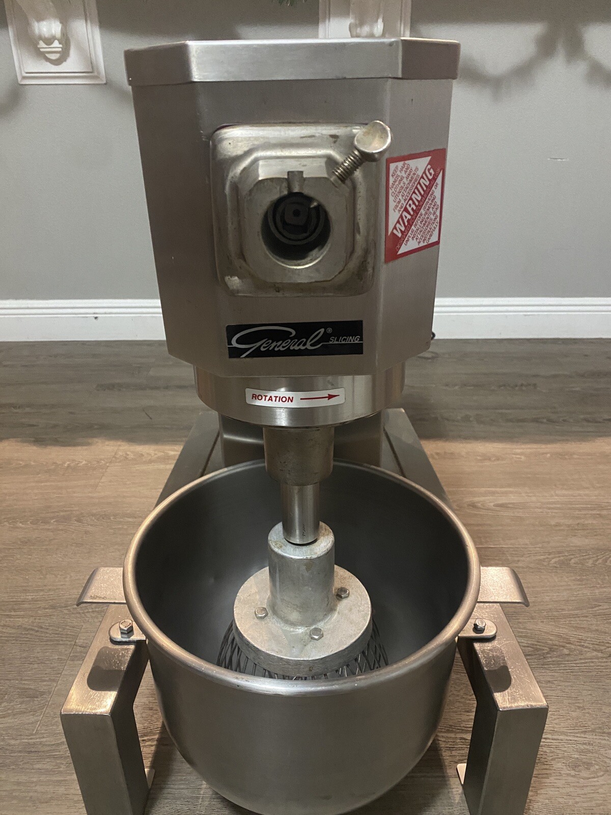 General Commercial 20 Quart 10 Speed Stainless Bakery Dough Food Mixer FREE SHIP