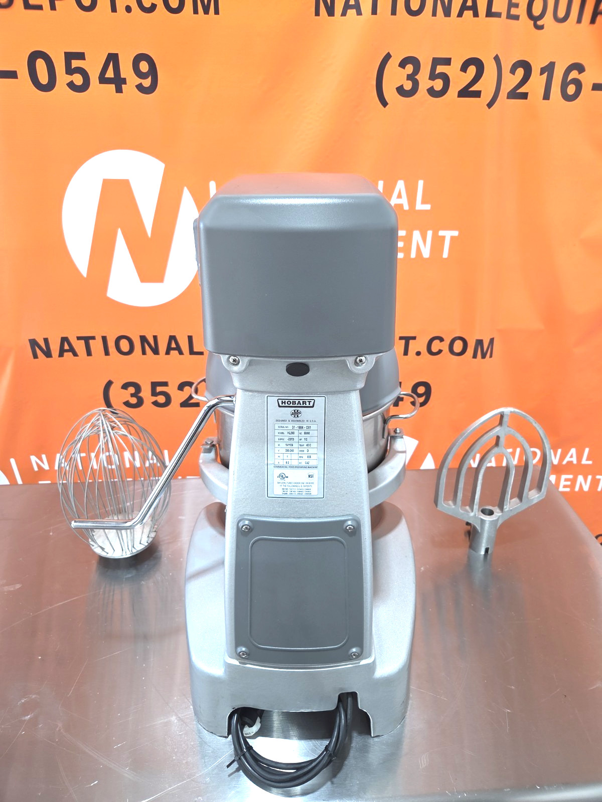 2023 HOBART HL200 20QT Mixer W/ Bowl, Hook, Paddle, Whip – Watch Video!
