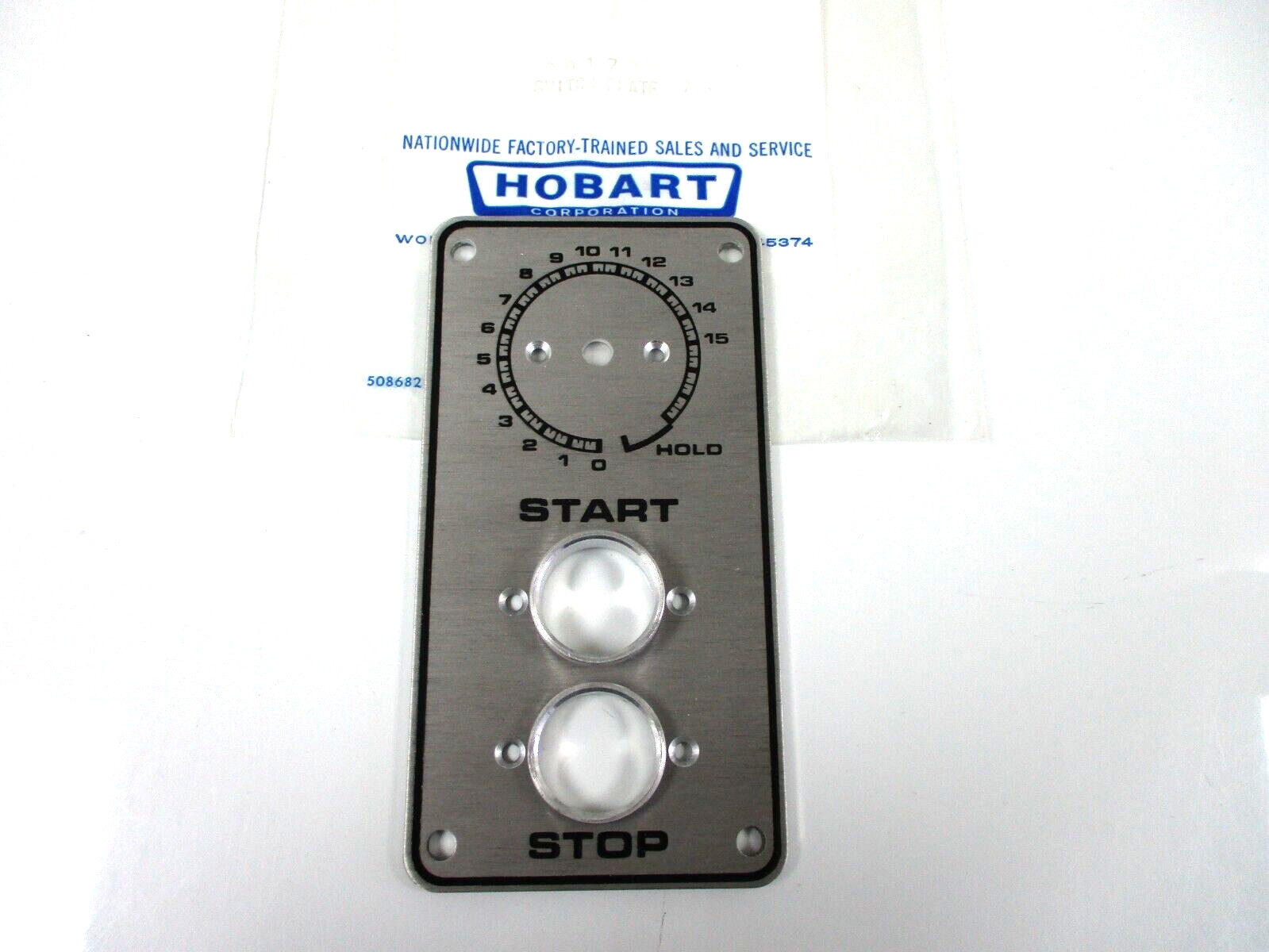 Hobart mixer H600T L800 OEM switch plate, 00-291729,