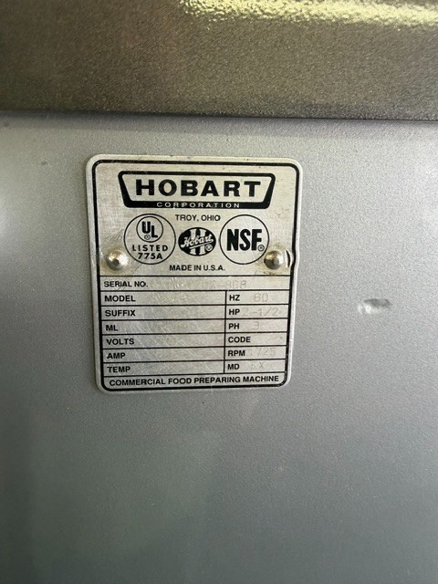 Hobart P660 60-Qt Dough Mixer 208-240V 3 Phase