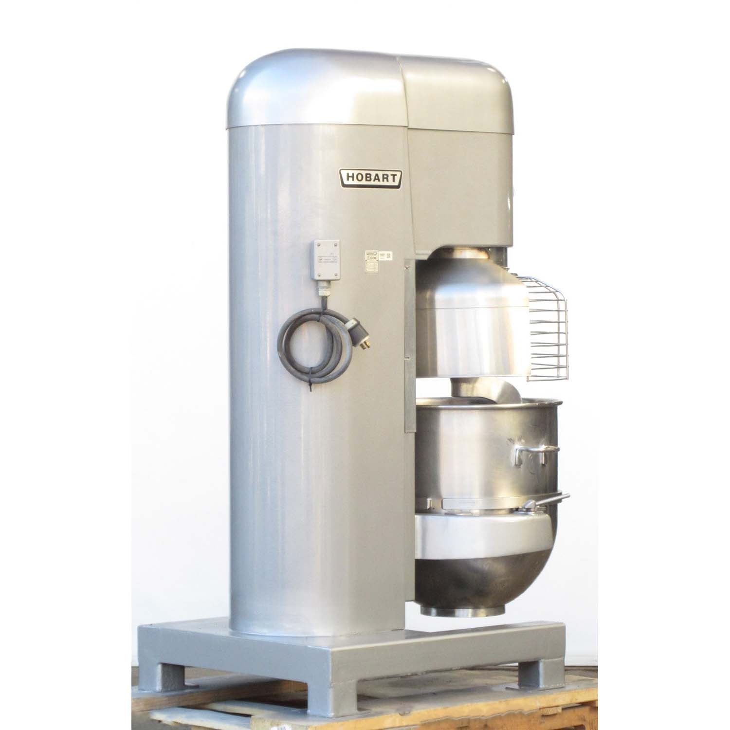 Hobart V1401 Bakery Commercial Dough Mixer 140 Qt, Bowl And 2 Attachments