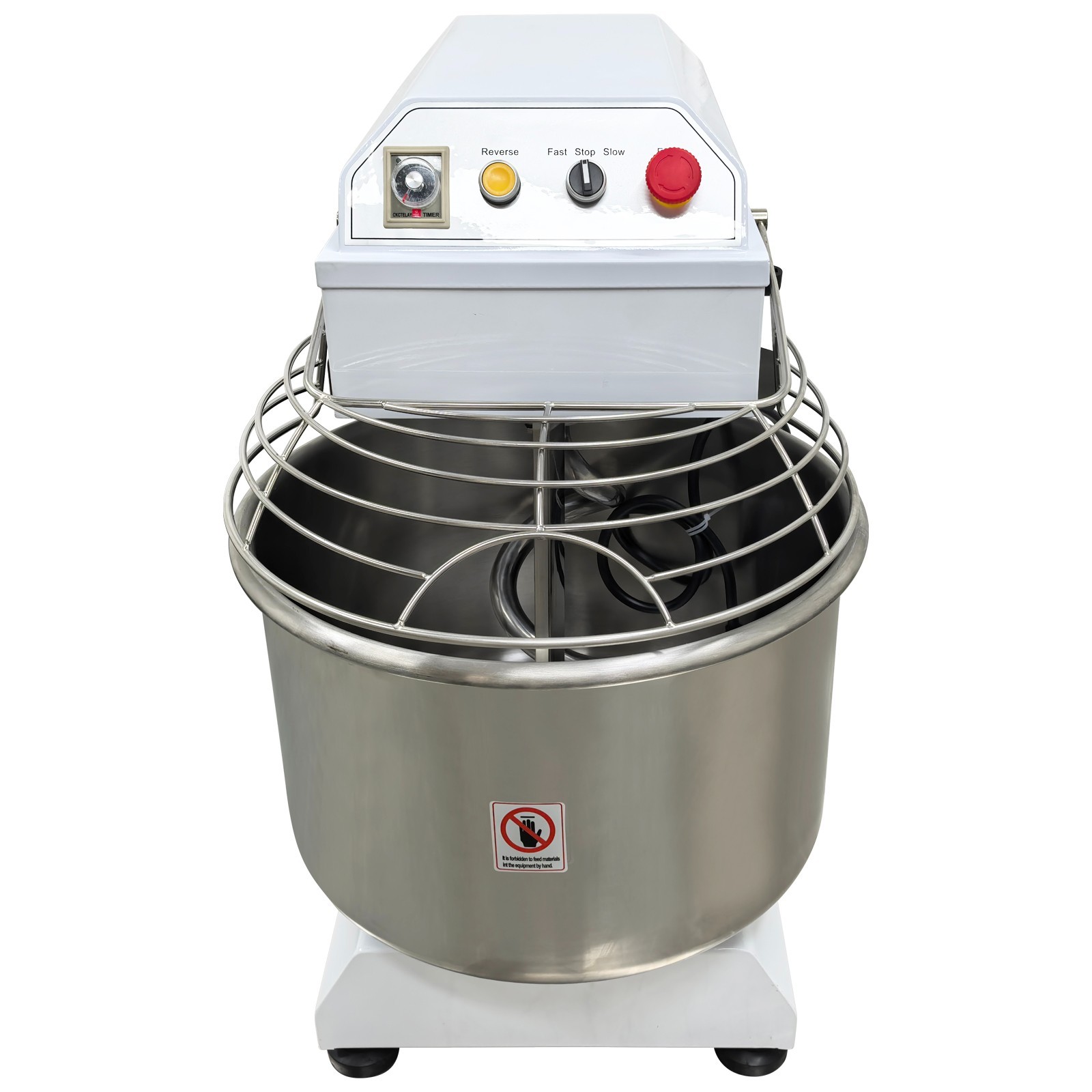 40qt Commercial Dough Mixer Kneading Machine Dual-action 2-speed Blender