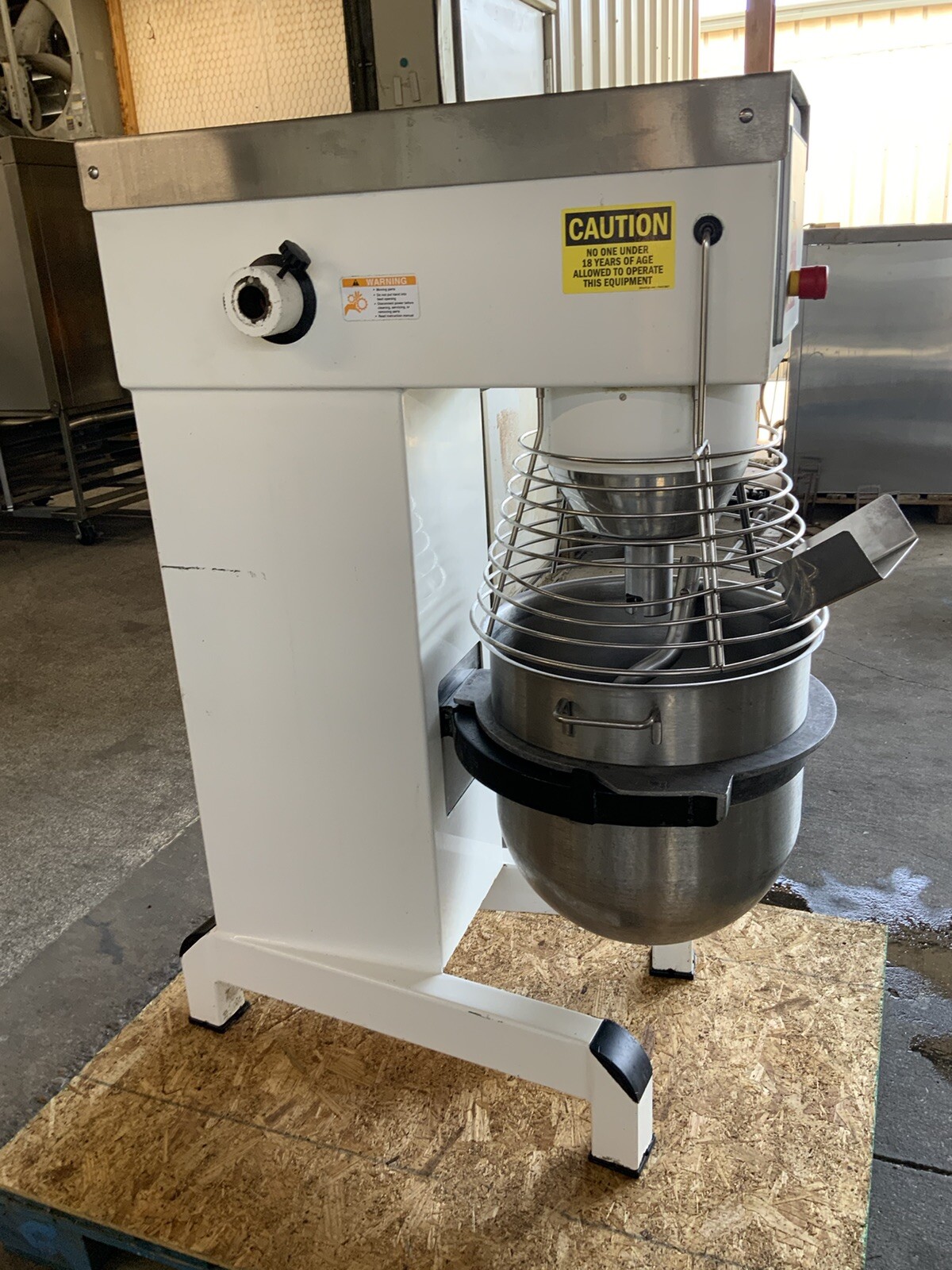 Varimixer 60qt Dough mixer V60A Pizza bakery Hobart bowl restaurant Bowl guard A