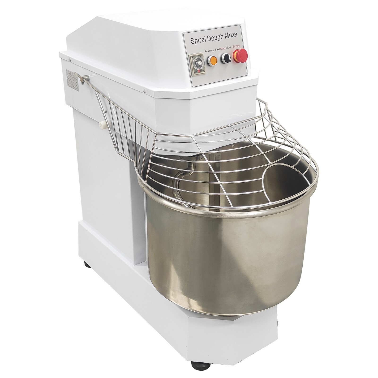 220V 60L Double-Acting Double-Speed Dough Mixer Commercial Spiral Dough Mixer