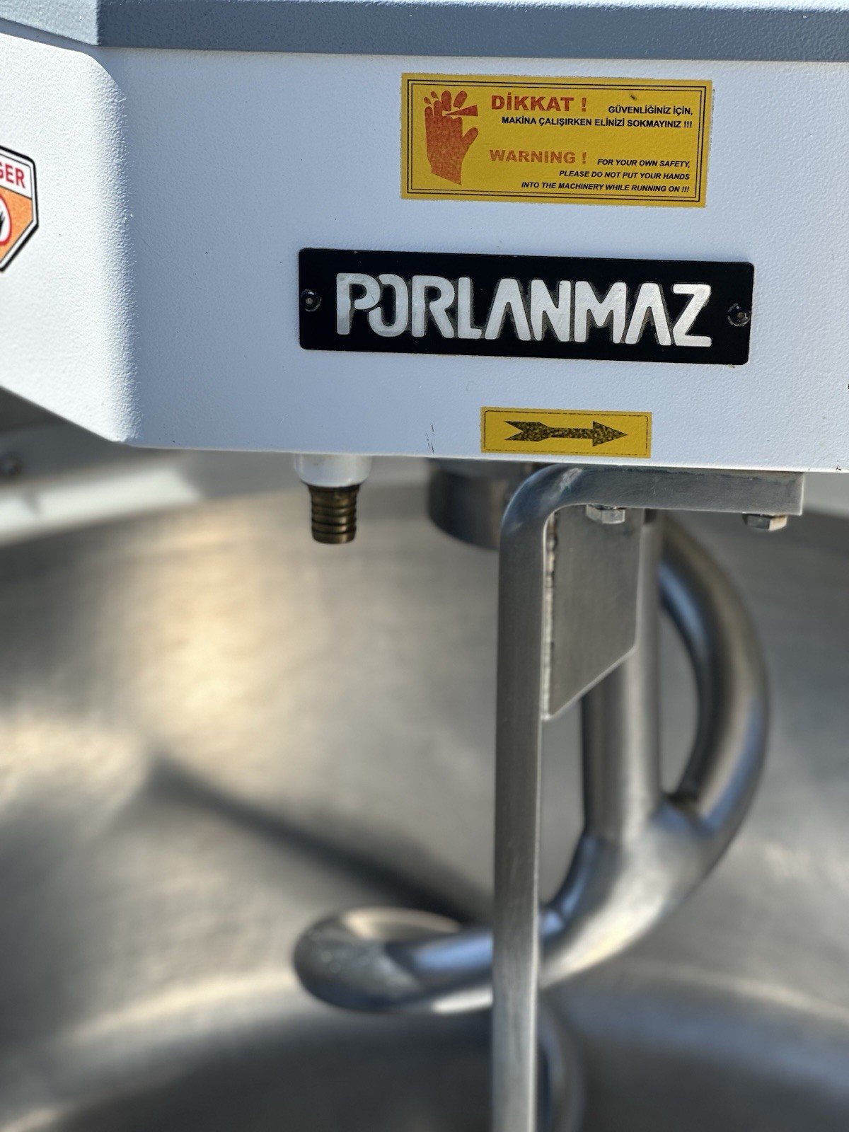 Porlanmaz PMSP 120 Spiral Mixer 2 Speed Floor Model