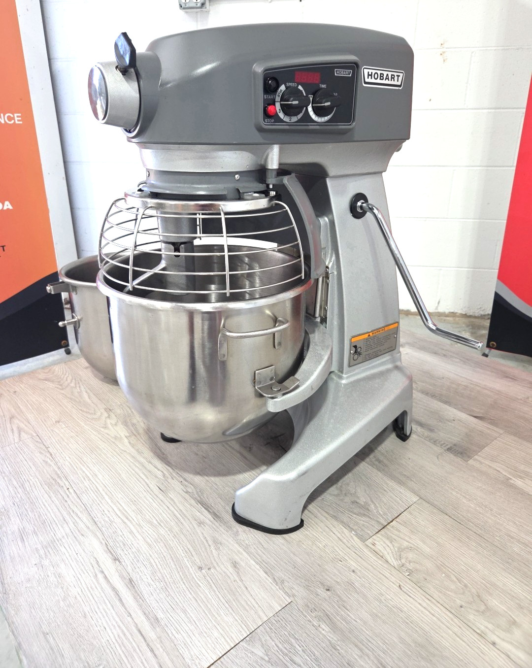 HOBART HL200 20 Quart Mixer With HOOK+2 BOWLS – 1/2 HP – Watch Running Video!