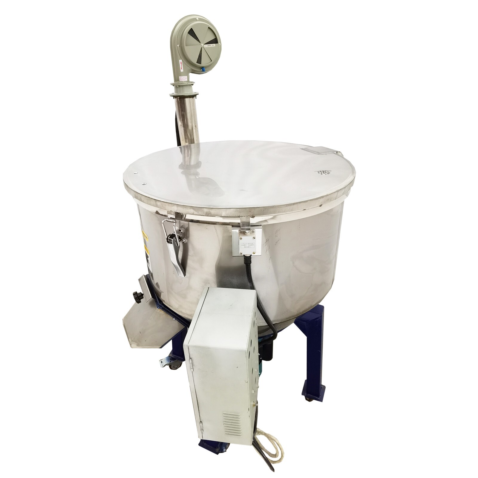 220V 1PH Vertical Industrial Stainless Steel Blender Mixer Color Mixer 100KG