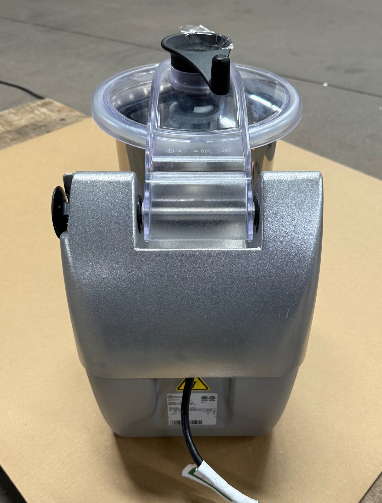 Electrolux K45VVNU Vertical Cutter Mixer, Bench Style, Variable Speed, 4.7 qt