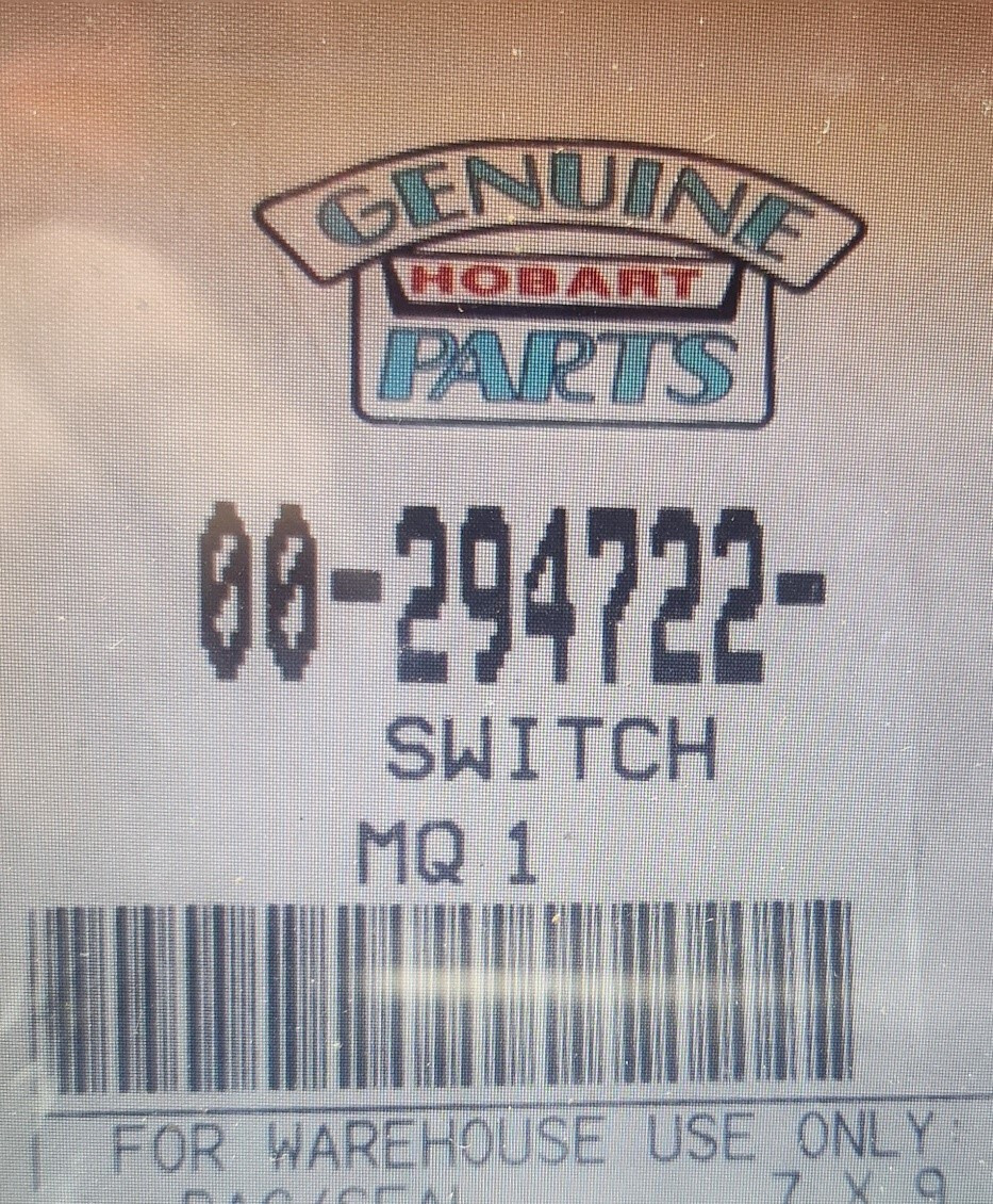 Hobart Mixer OEM 00-294722 AS200 Motor start 294722 A200 OEM New part