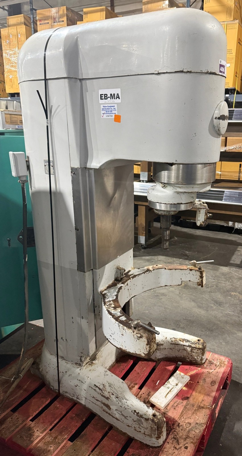 HOBART V1401 VERTICAL PLANETARY MIXER W/ NO BOWL OR ATTACHMENTS