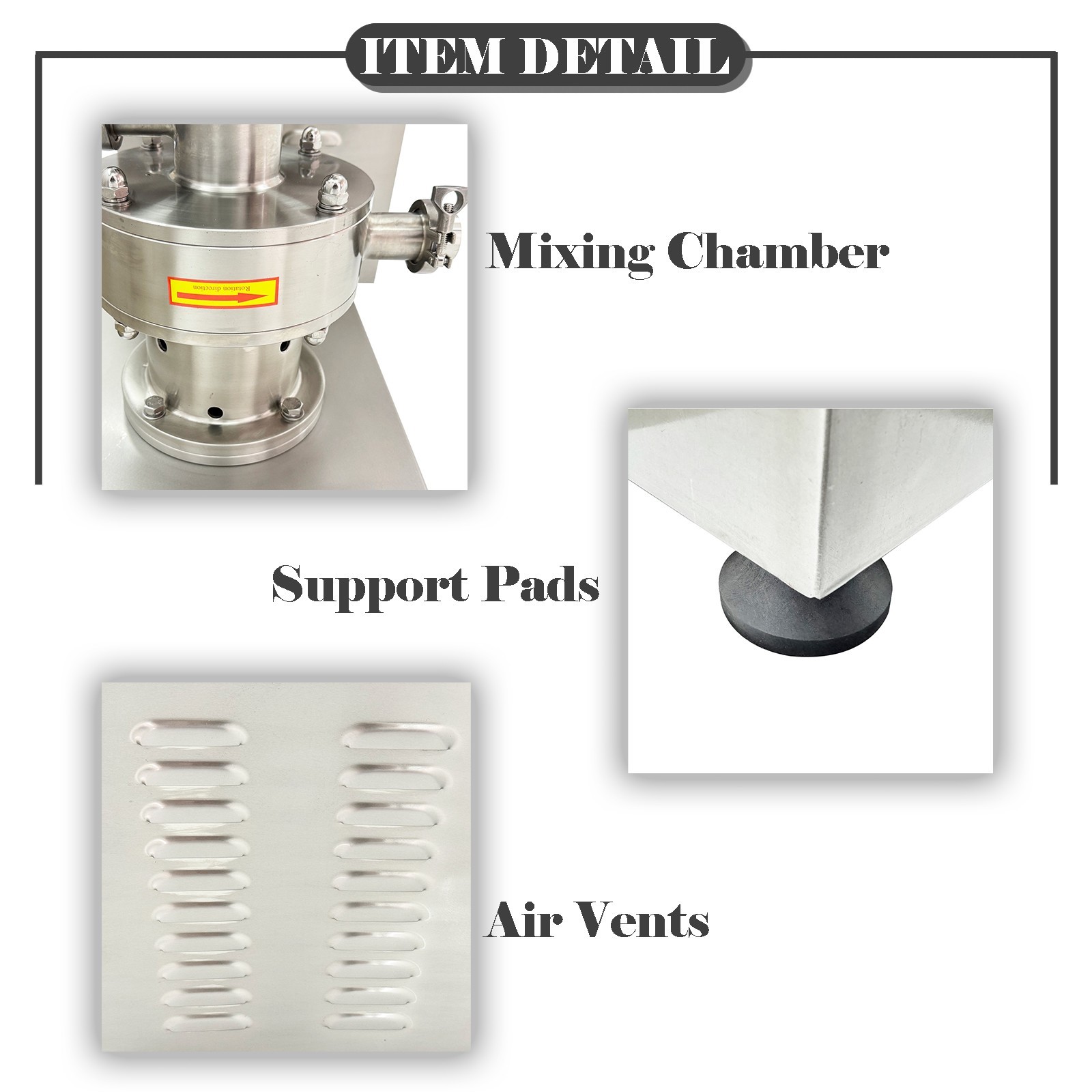 220V 3-Phase Solid-liquid Mixing Mixer Liquid Material Mixing Machine 4KW