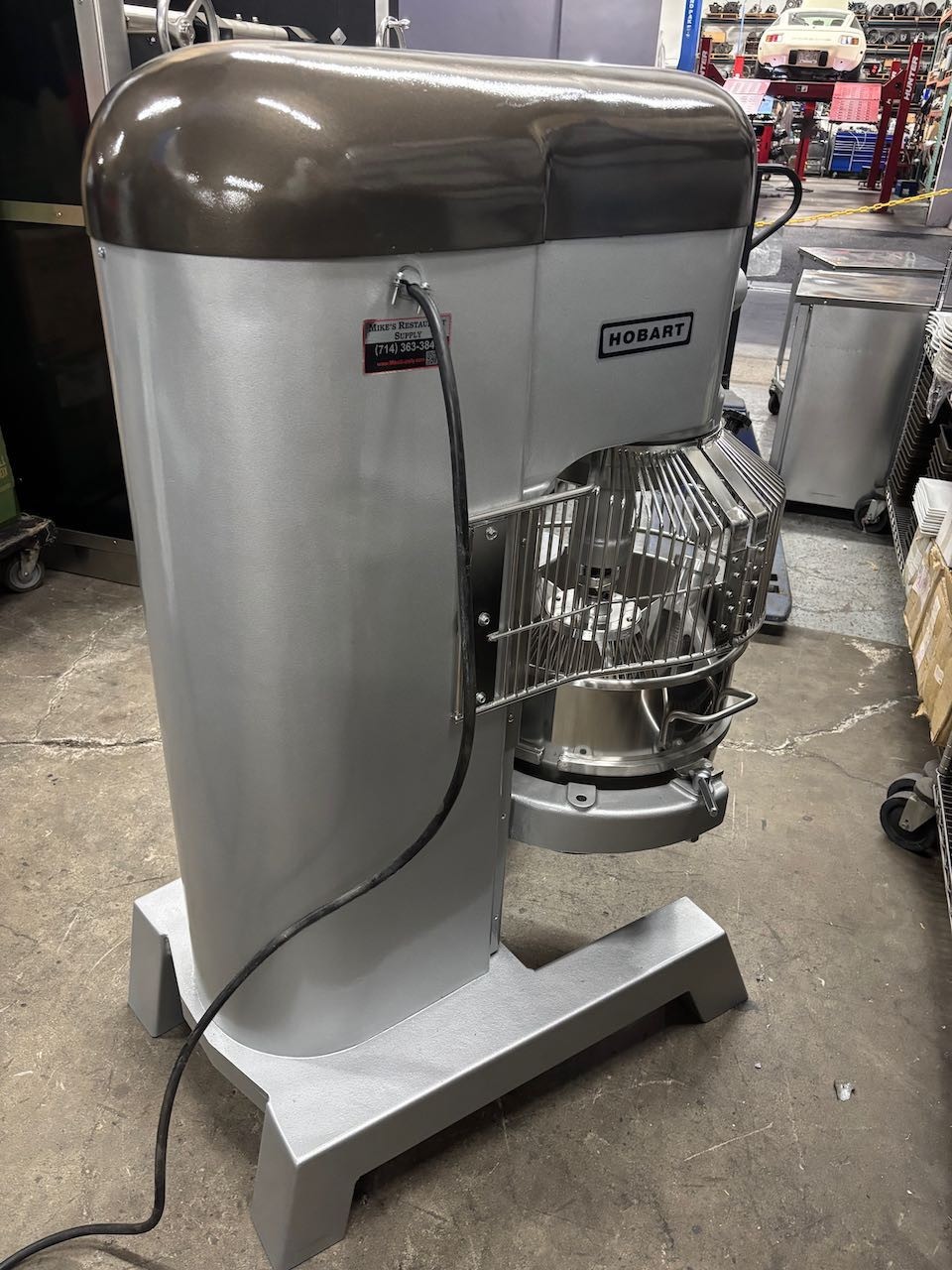 60 Quart Hobart H-600T Mixer 200V 1 Ph NEW Bowl & Attachments Qt NSF USA Bakery