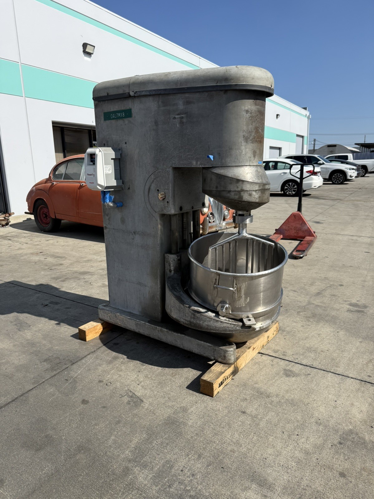 160 QT PLANETARY AMF GLEN 160QT MIXER WITH STAINLESS STEEL FLAT BEATER AND BOWL
