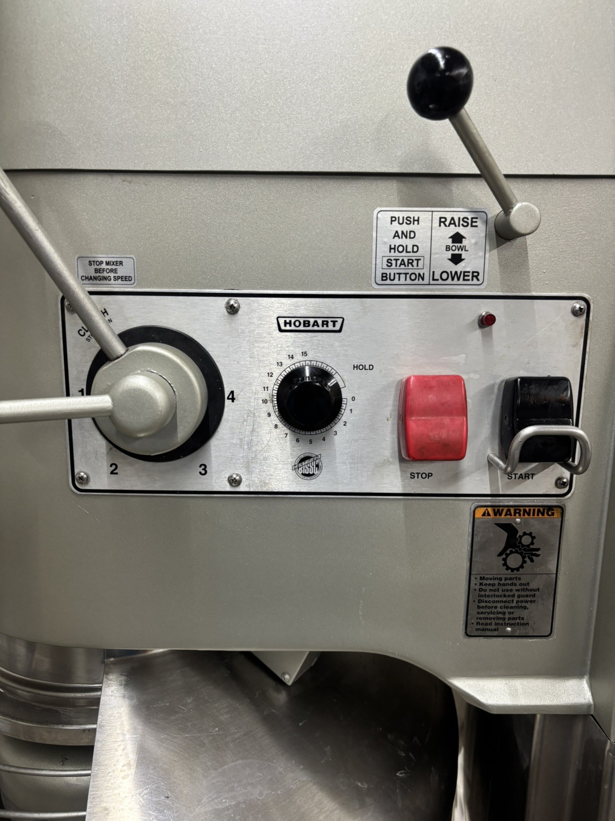Hobart Dough Mixer (3 Phase 5HP)