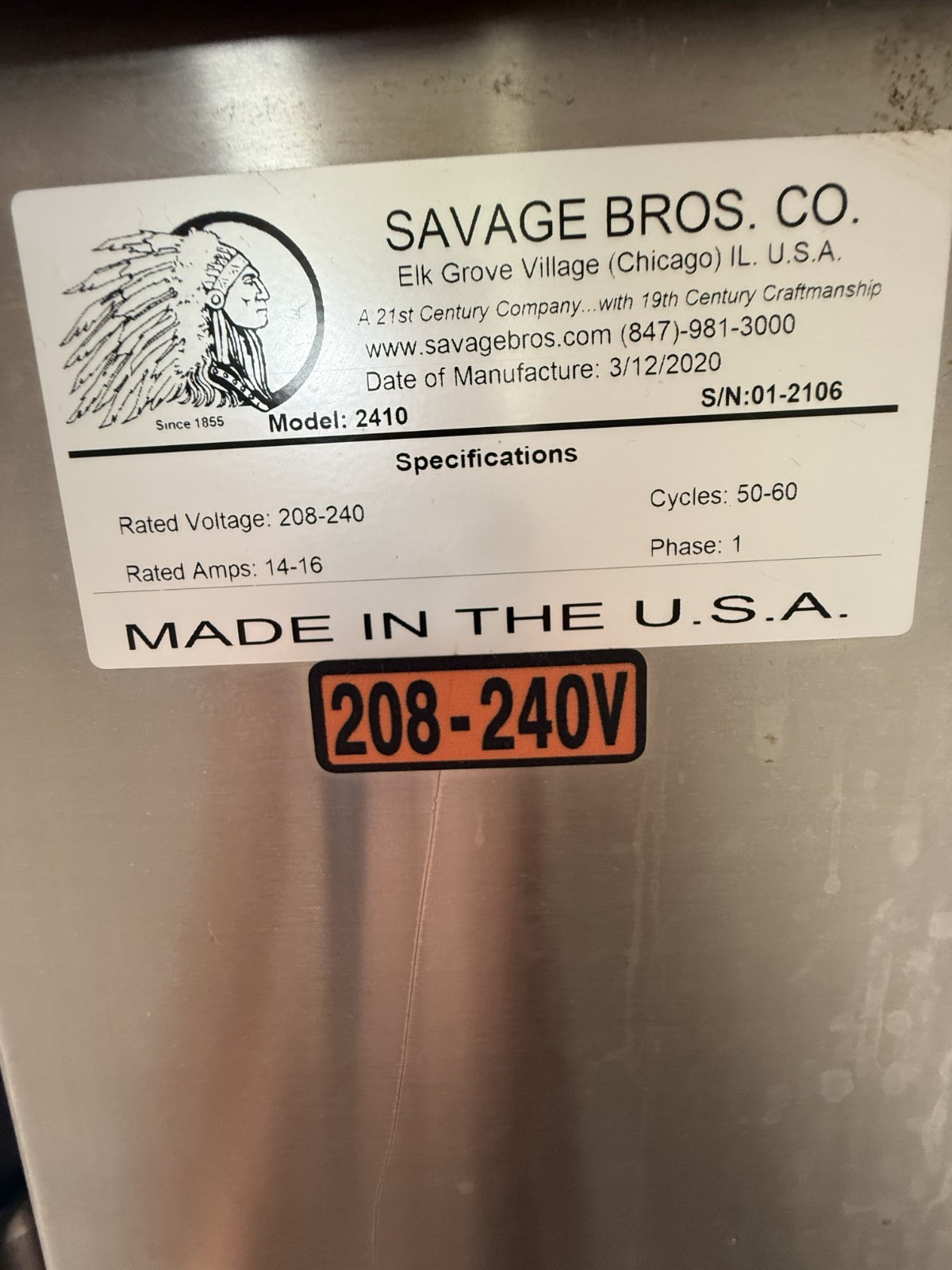 Savage Brothers FireMixer-14 (FM-14) Automatic Electric Tabletop Cooker Mixer