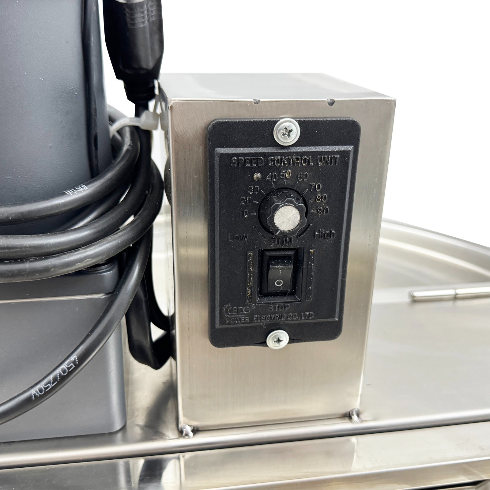 110V 50L Auto Stir-frying Natural Gas Heating Stirrer Stainless Steel Mixer
