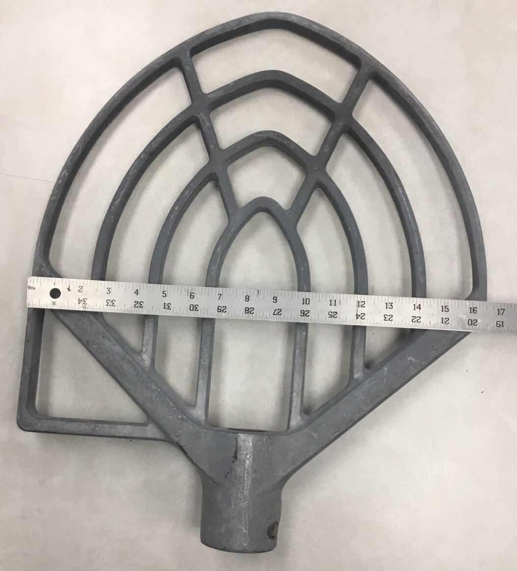 19.5” Commercial Aluminum Mixer Flat Paddle Beater attachment 101102 60Qt?