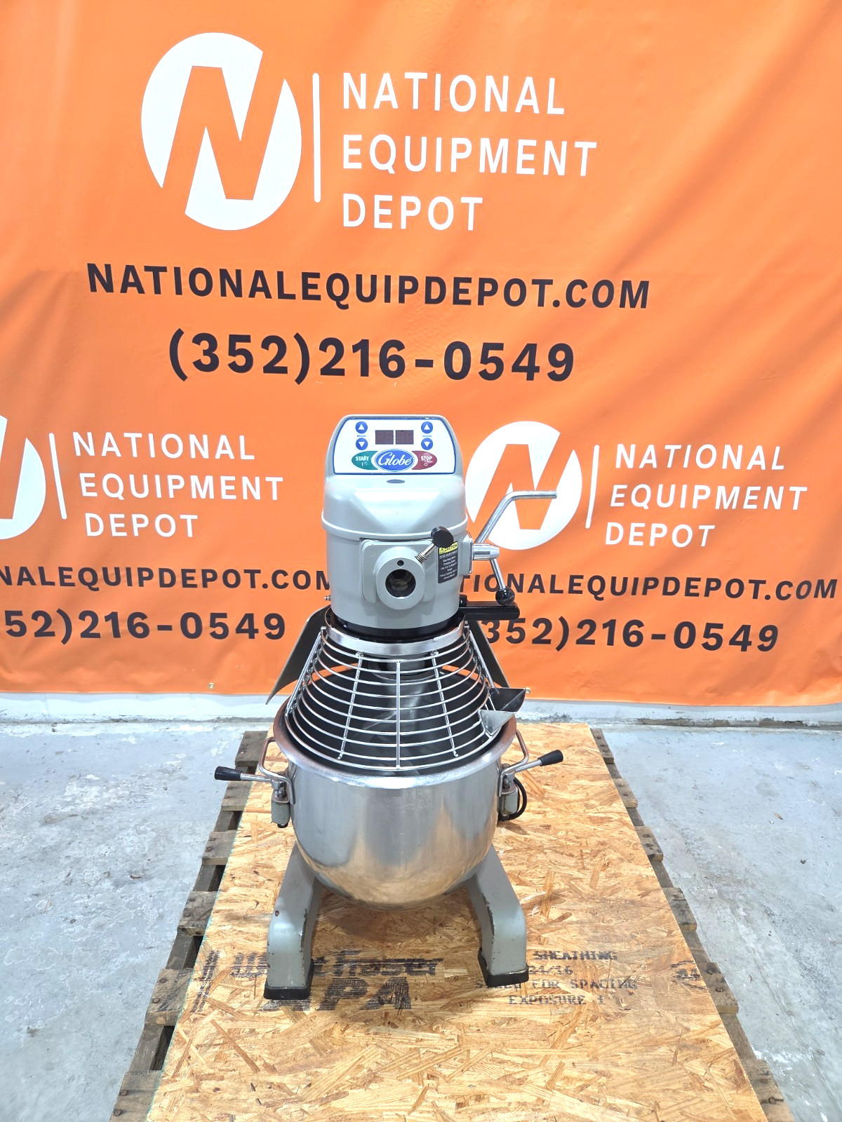 2021 Globe SP20 20 Quart Mixer With Bowl, And Hook – 1 PH 1/2HP – WATCH VIDEO!