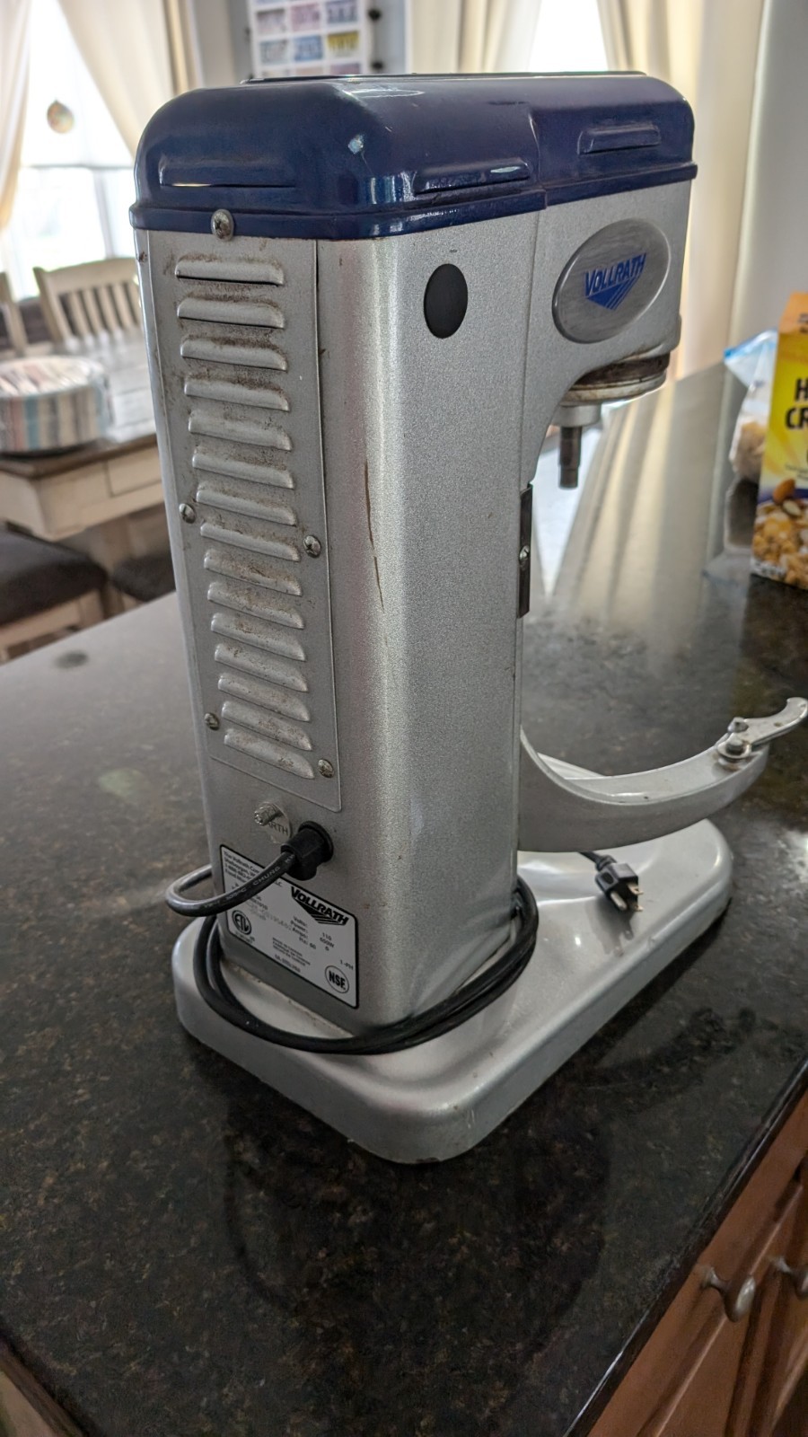 Vollrath 10 Quart Counter Top Mixer # MIX1010 # 40756