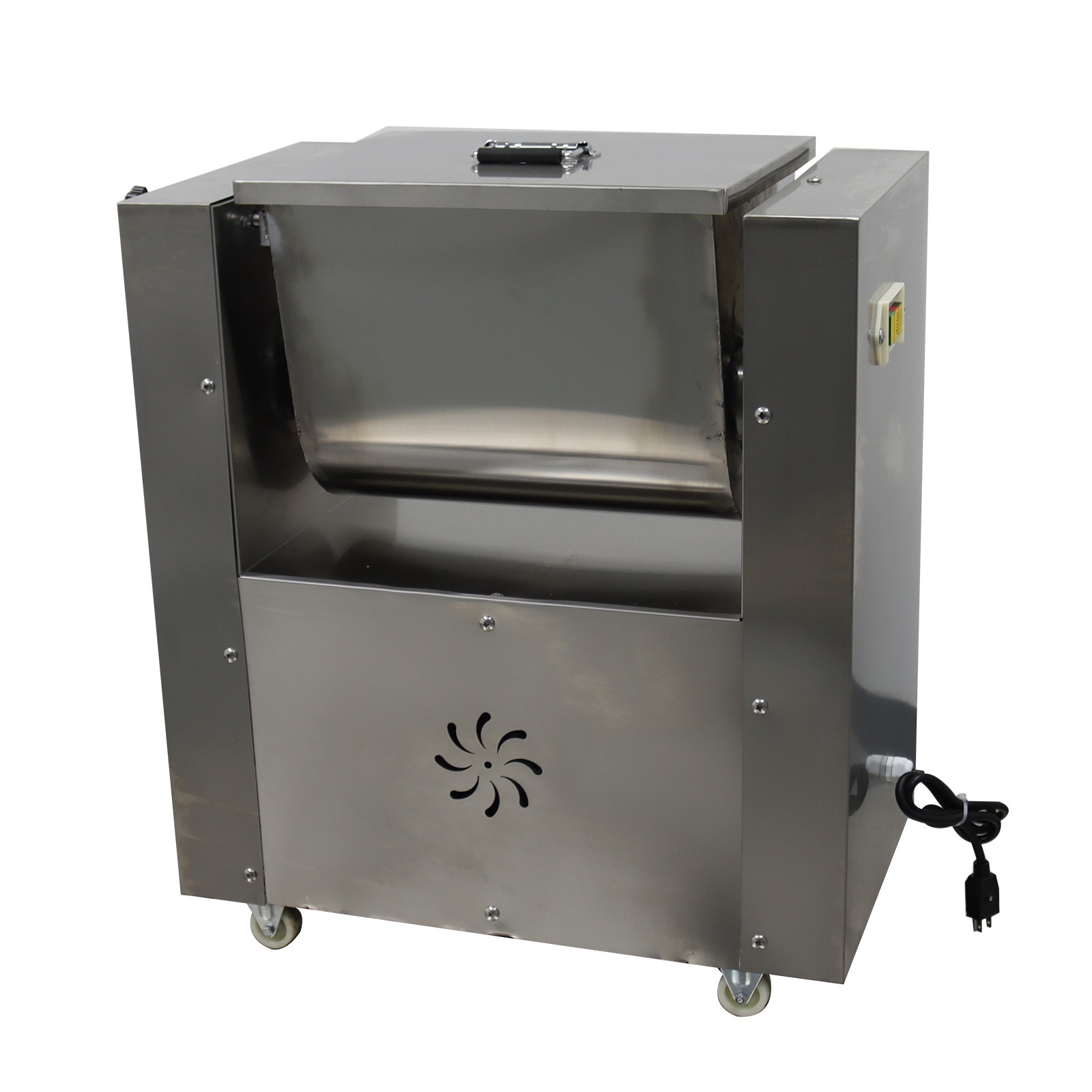 Electric Meat Mixer Stirrer Meat Vegetable Filling Mixing Machine 110V 30L 1.1KW