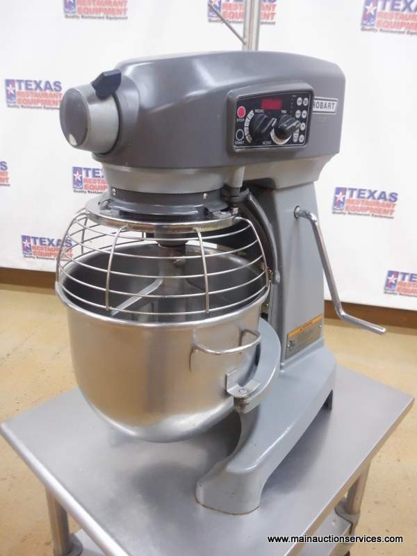 HOBART LEGACY HL200 COUNTERTOP 20 QUART DOUGH MIXER WITH BOWL 1 ATTACHMENT