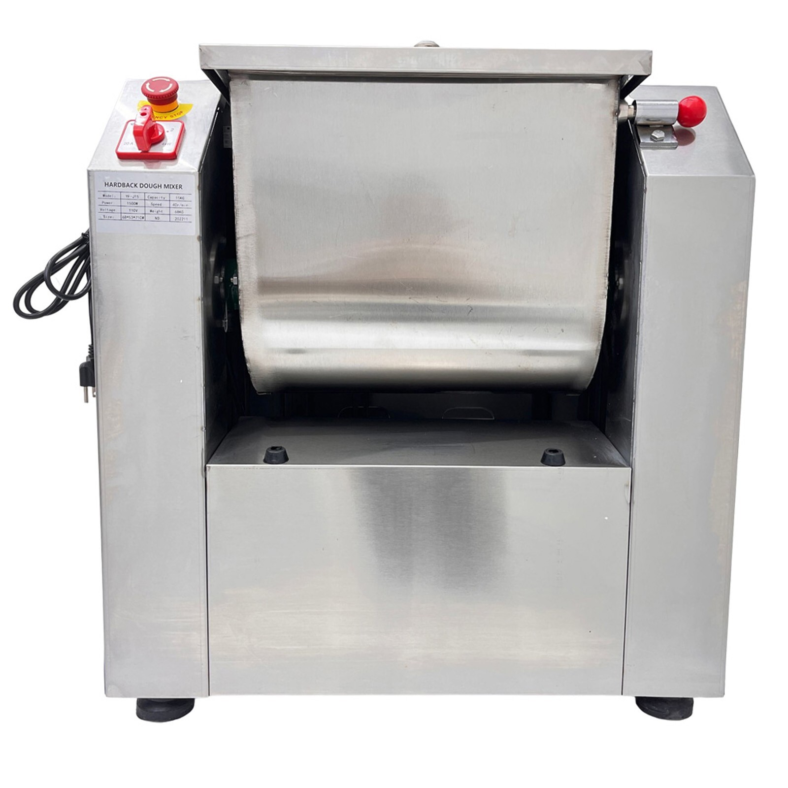 25KG Commercial 110V Electric Dough Mixer Upgrade 50QT Dough Kneading Machine
