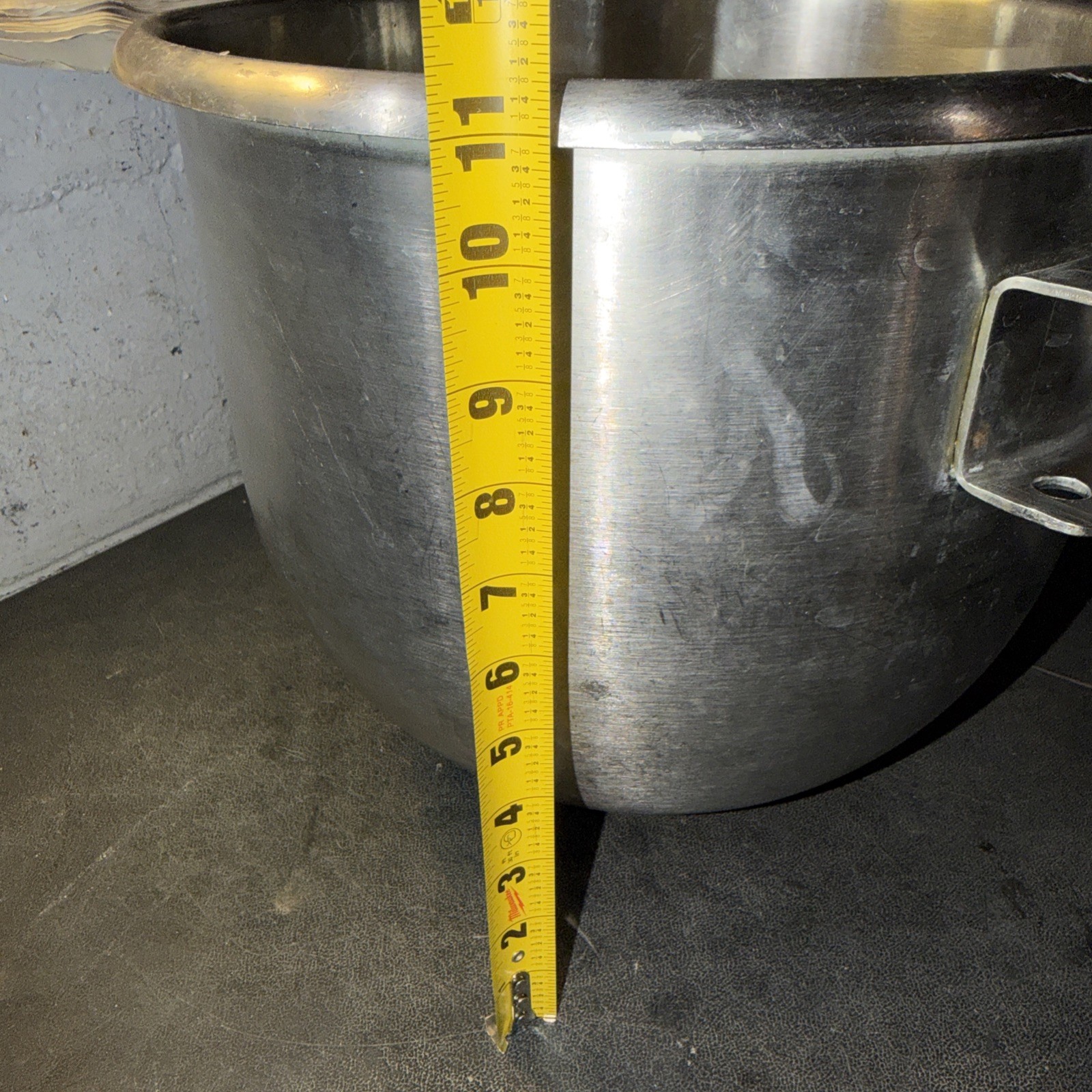 Hobart 20 QT Quart Mixer Stainless Steel Mixing Bowl Fits A-200-20