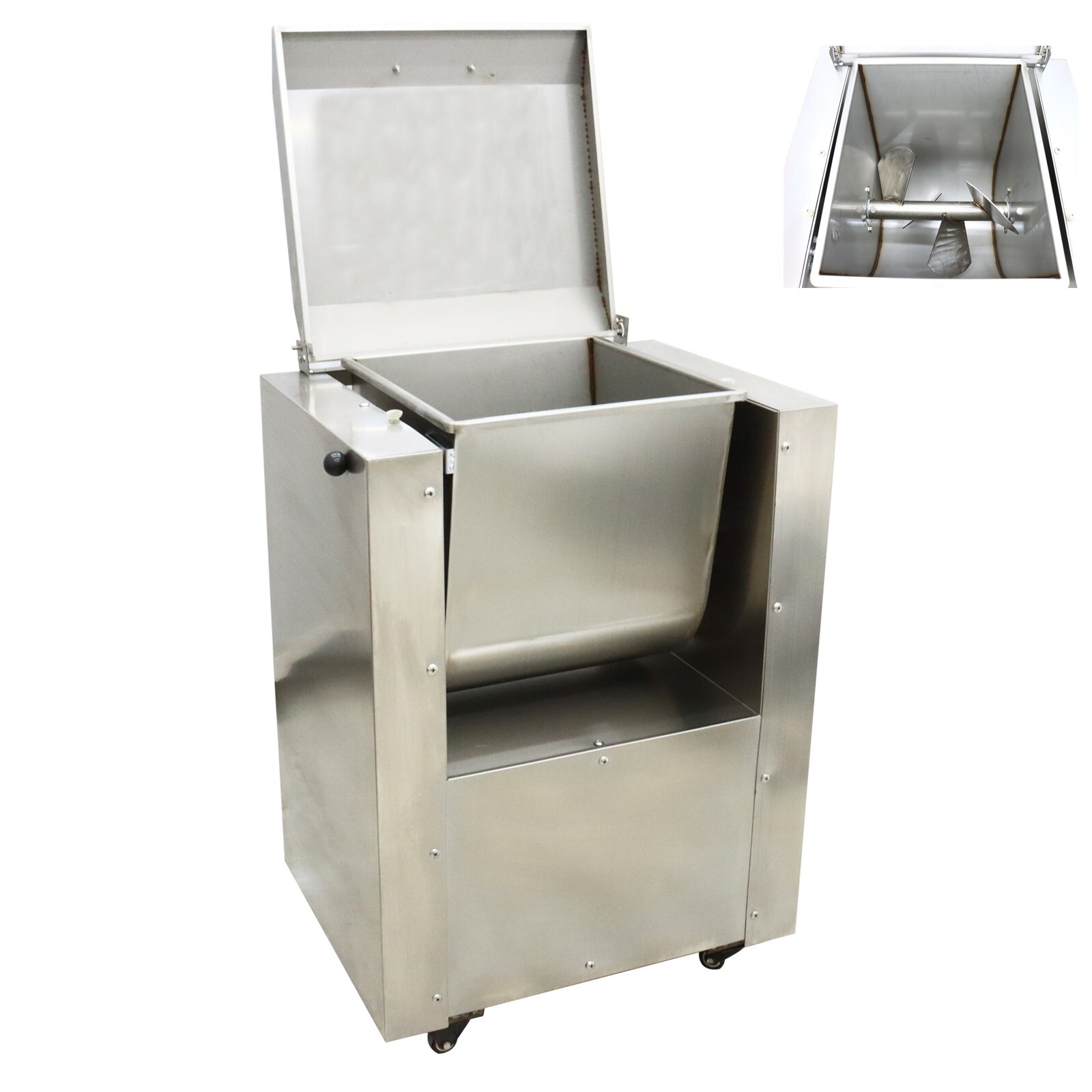 110V 40L Meat Mixer Electric Commercial Food Blender Stuffing Mixer 1.5KW