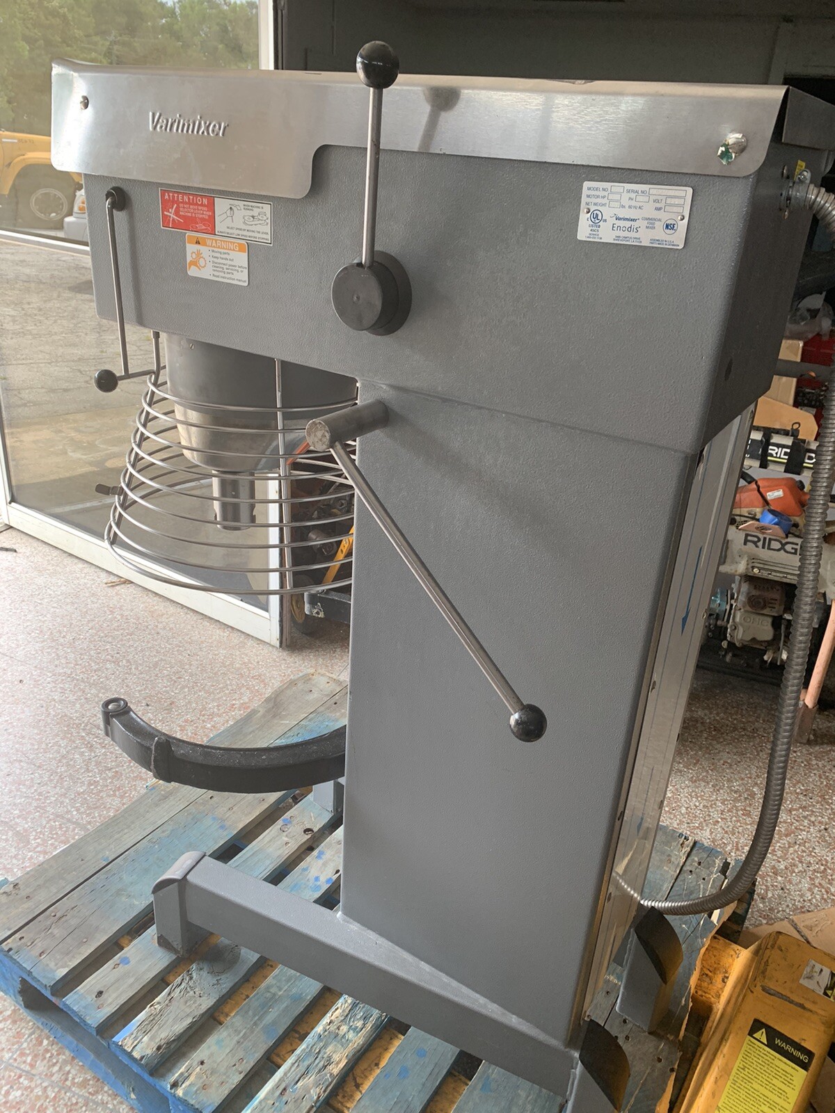 Varimixer, W60, 3HP, 220Volt, 3 phase, MFG date 2008