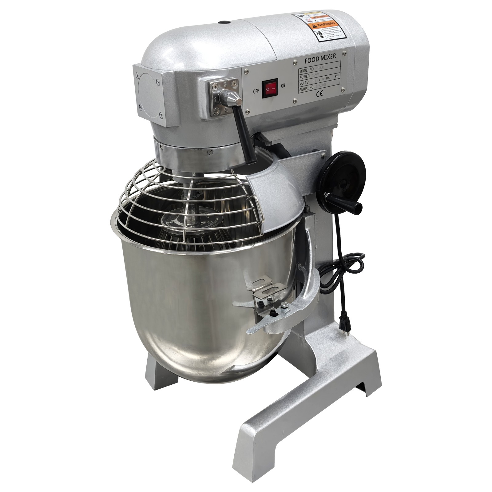 20L 3 Mixing Functions Food Mixer Dough Kneading Machine for Restaurant Bakery