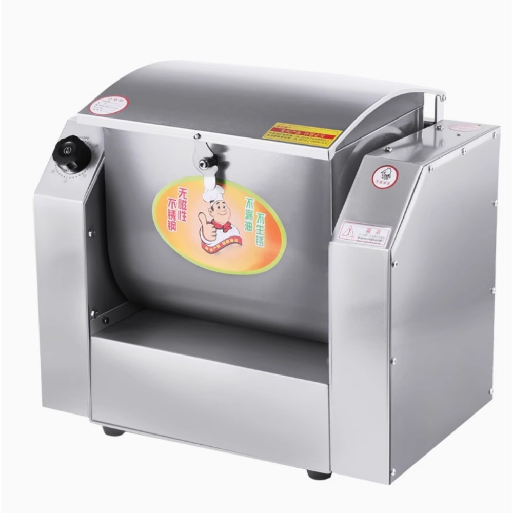Horizontal Stainless Steel Dough MachineCommercial Household Silent Kneading3-10