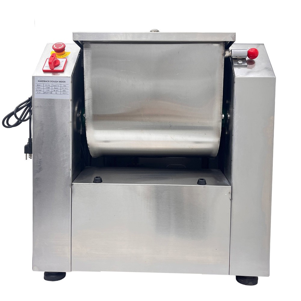 Deluxe 55.12 lb Dough Mixer Auto Industrial Dough Kneader w Safety Lid Auto-Stop