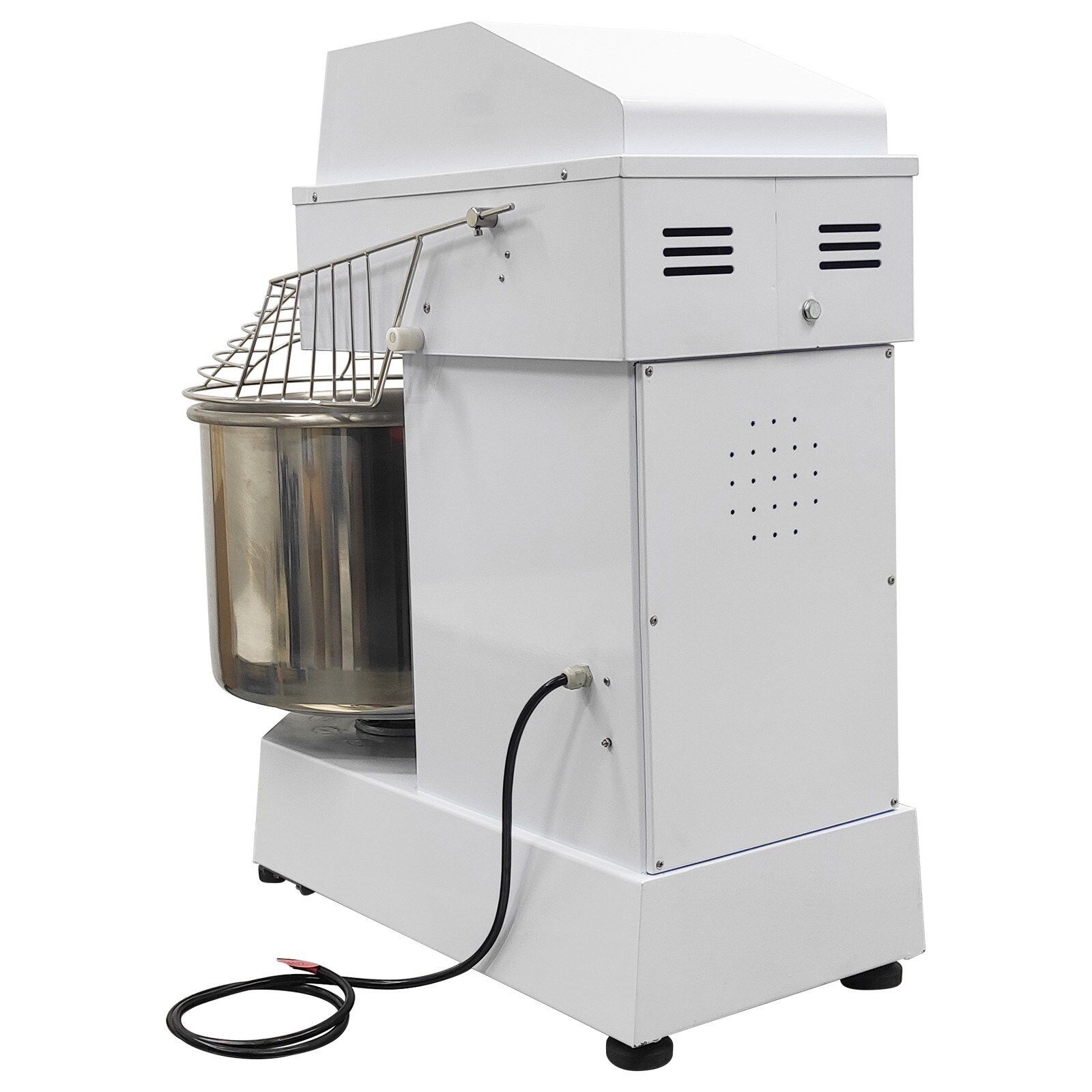 60L Double-Acting Double-Speed Spiral Dough Mixer Kneading Machine Bakeries 220V