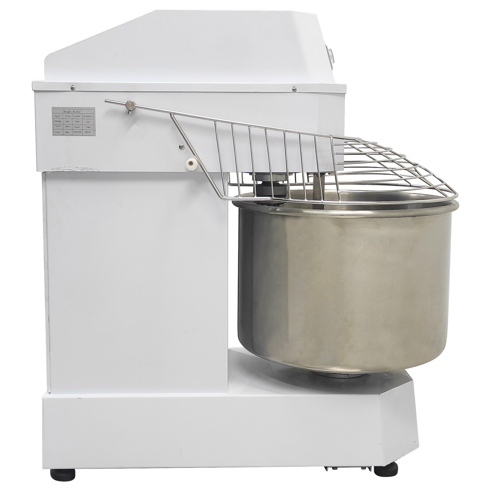 220V CNC Pizza Dough Mixer Machine 60QT Dual Action and Dual Speed Stand Mixer