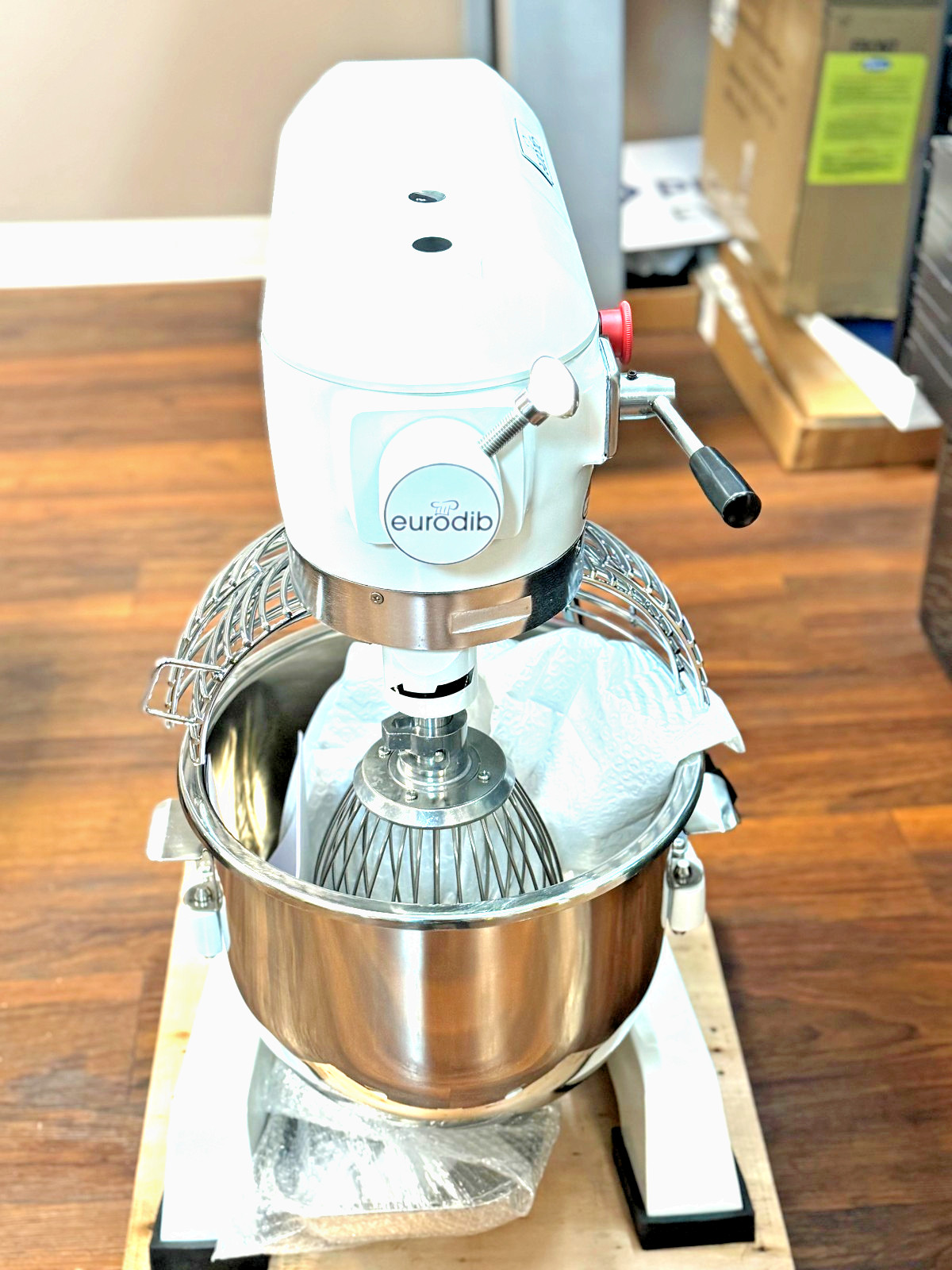 Eurodib USA M20B 20 Qt. Commercial Planetary Stand Mixer, 3 Speed