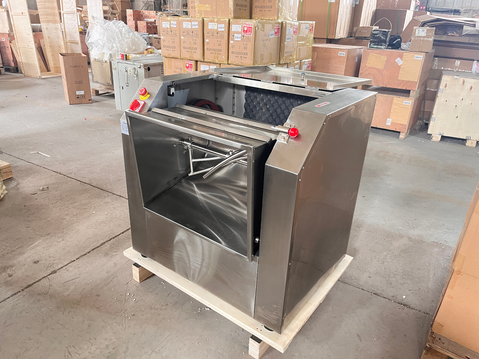 110V 110 lbs/50 KG Commercial Dough Mixer Machine Electric Flour Mixer with Bowl