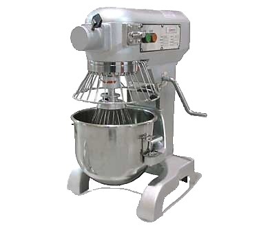 Omcan USA 20467 Countertop 10 qt Planetary Mixer with Guard, #12 HUB, 3-Speed…