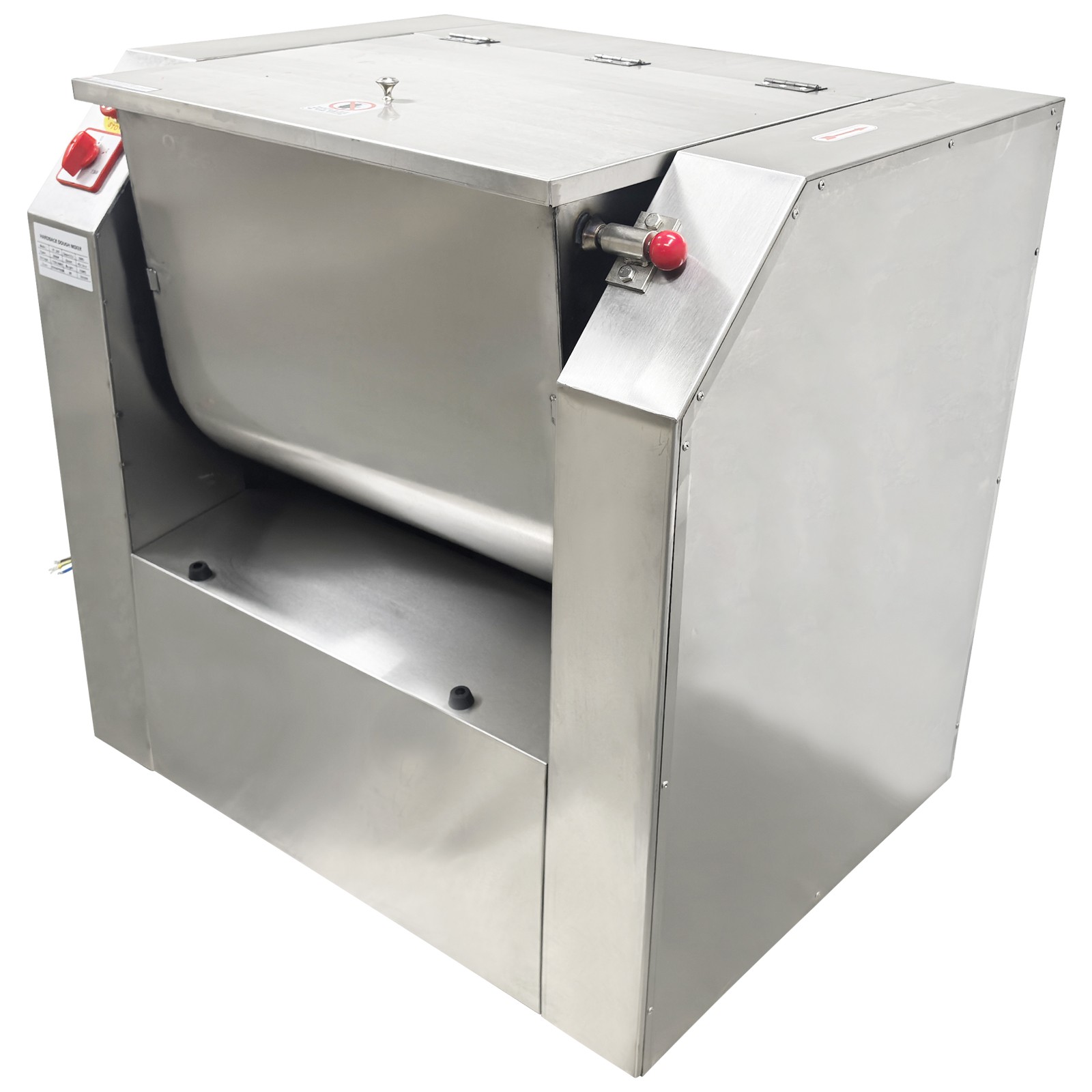 Upgraded! 50KG Commercial Dough Mixer 110V Food Mixer Flour Mixer 90° Tilt Bowl