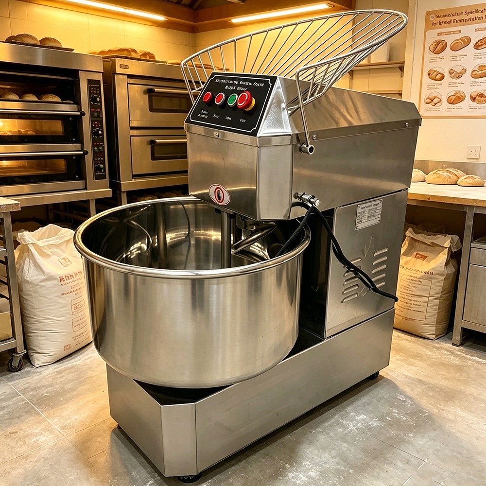 Electric Dough Mixers Flour-mixing Machine 50QT Double Speed /Action Flour Mixer