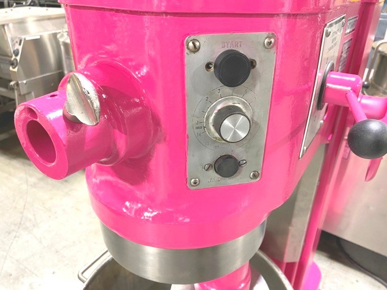 Mixers/ Hobart H-600 / 60 Qt Mixer / 1 HP Motor w/ Attachments/ 208V-3PH, Pink