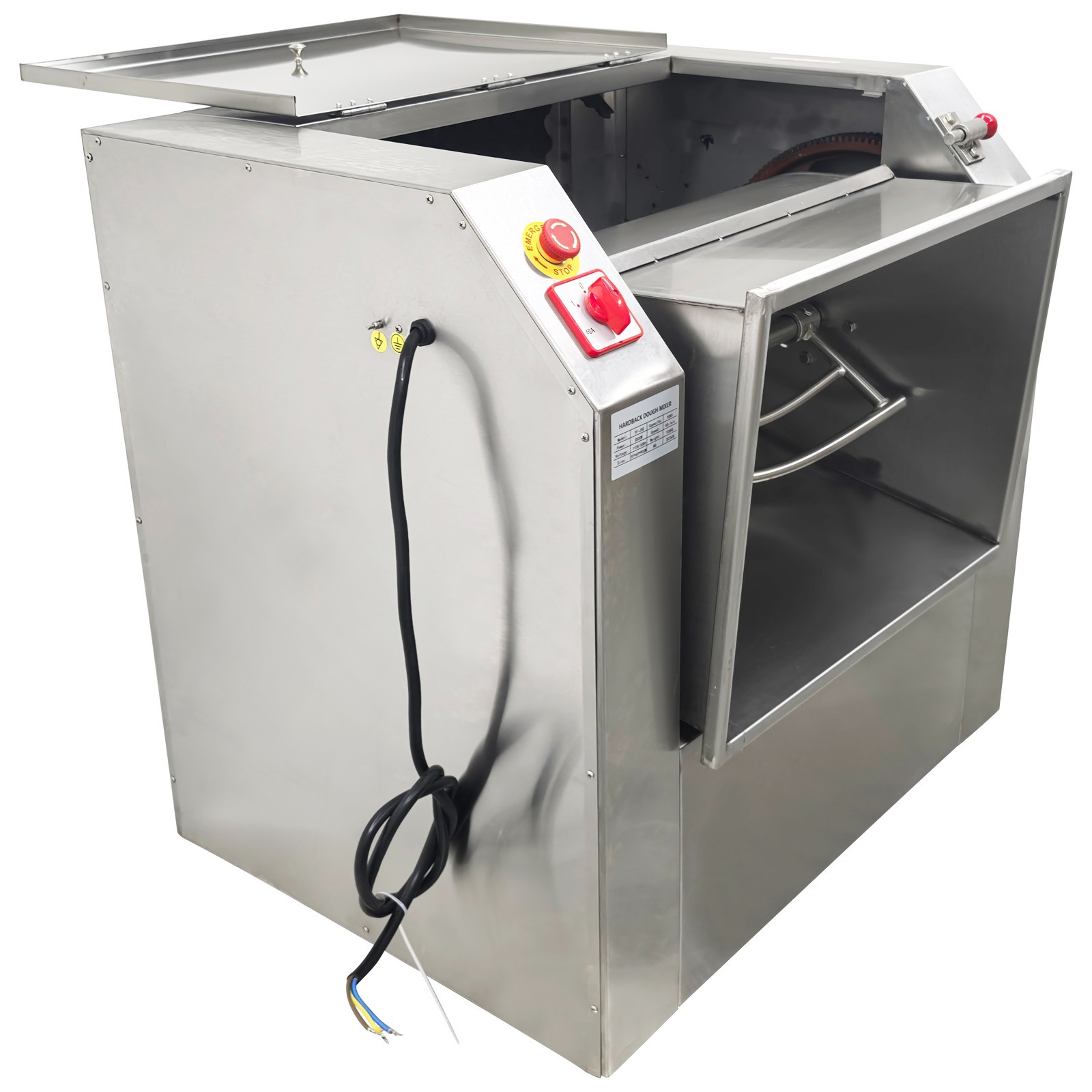 50KG Commercial Dough Mixer Mixing Machine 110V Electric Dough Kneading Machine