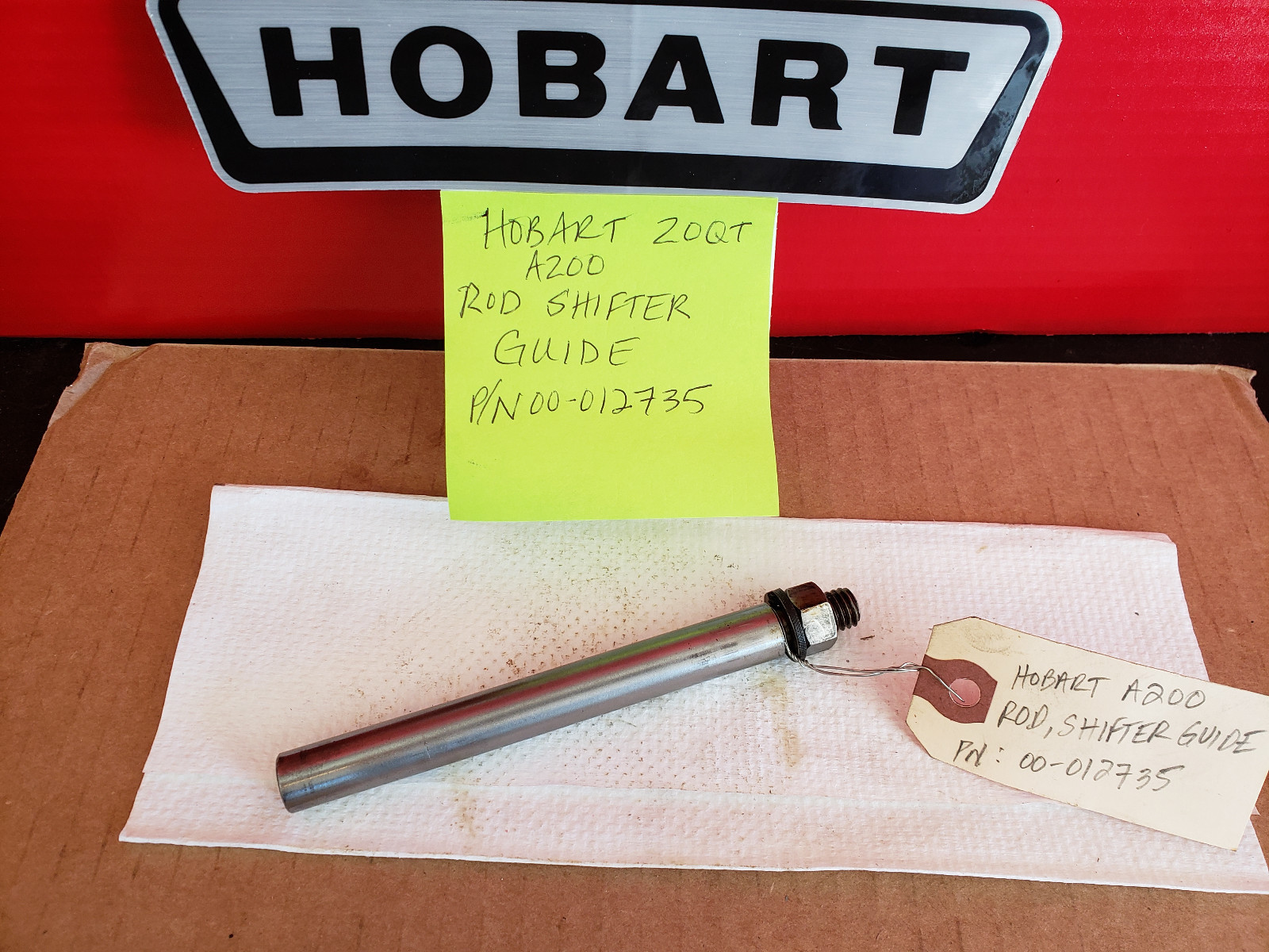 HOBART 20 Qt Mixer Parts A200 Rod Shifter Guide