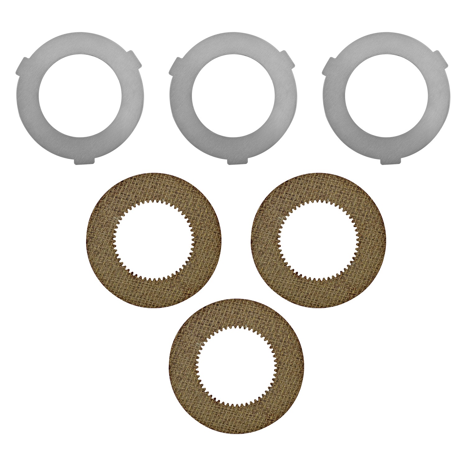 6PCS Inner+Outer Clutch Disc Kit Fit For Hobart Mixer M802 & V1401 873117 064432
