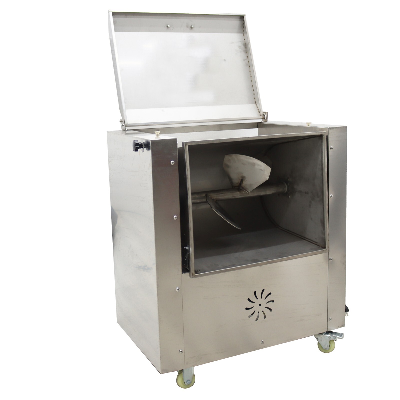 Electric Meat Mixer 15.8Gallon Capacity Tank Meat Vegetable Mixer 70RPM Speed