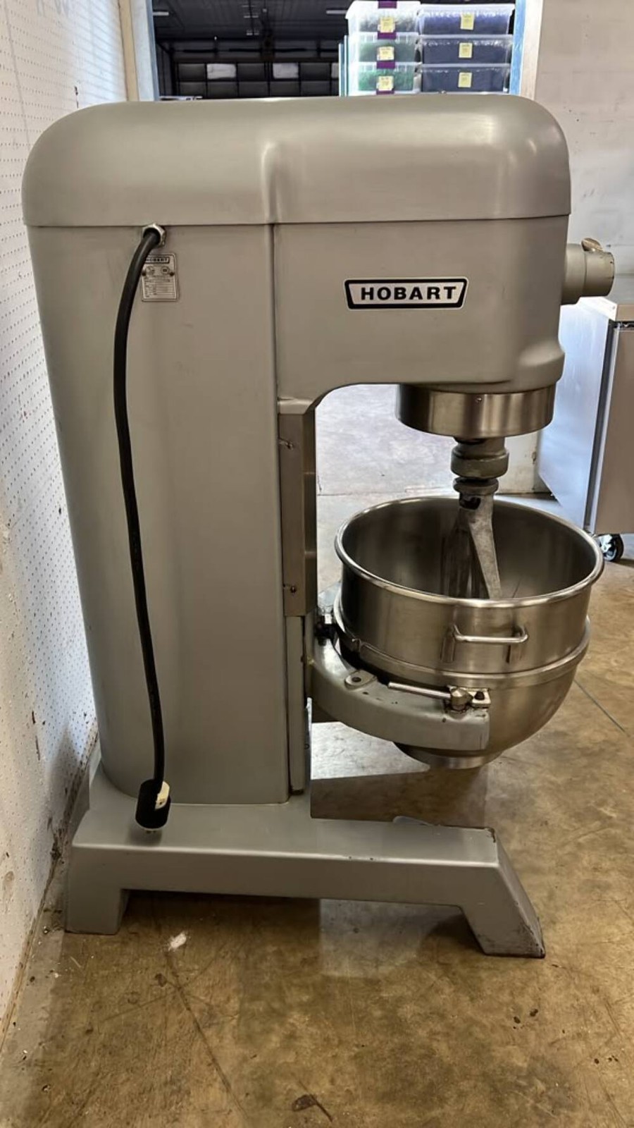 Used 60qt Hobart H-600T Commercial Mixer 230V 3Ph – STS