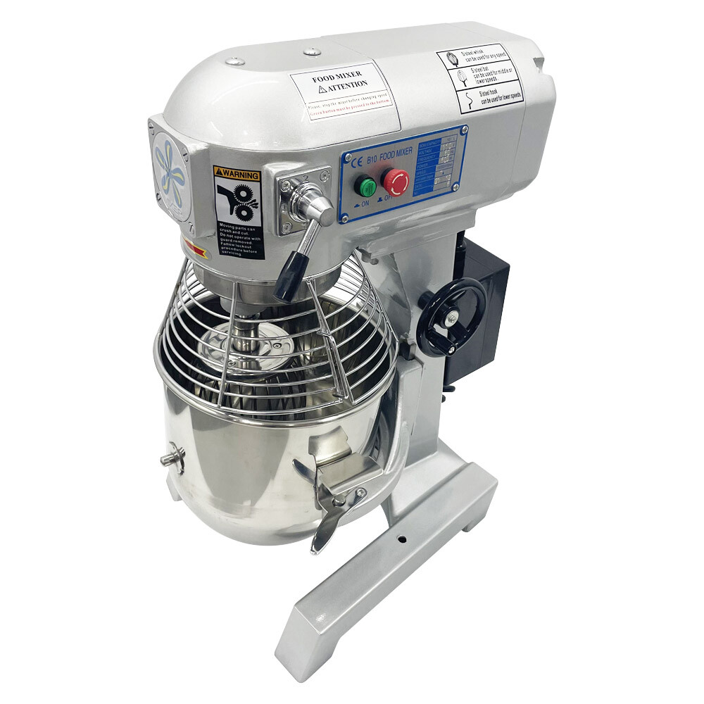 Dough Kneading Machine Commercial Dough Food Mixer 10L Bakery Blender 110V 450W
