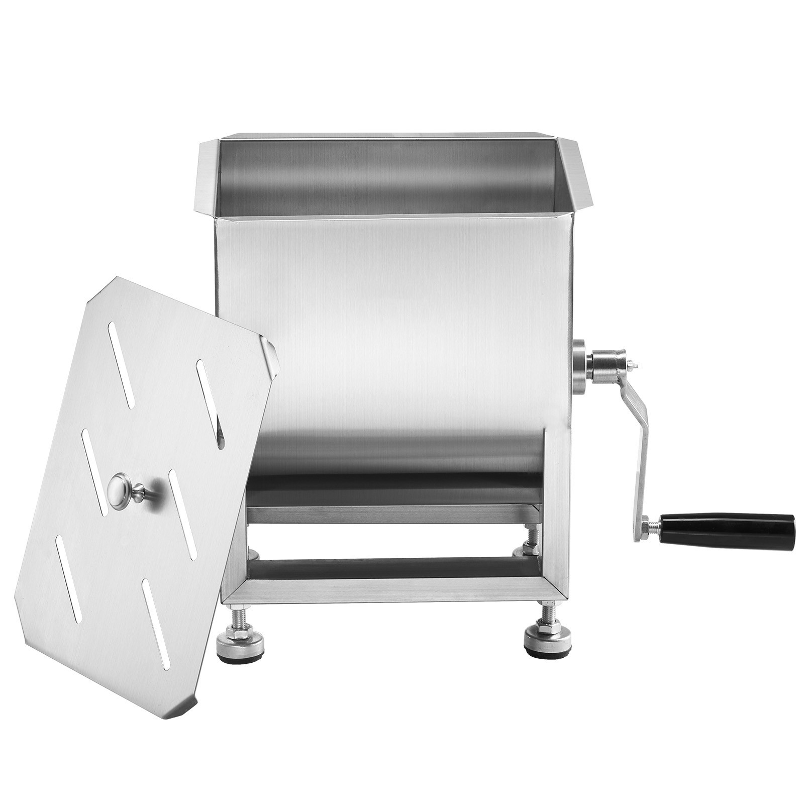 Uimoso Manual Meat Mixer 10L Fixed Tank Mixing Max 15LB for Meat Sausage Mixer