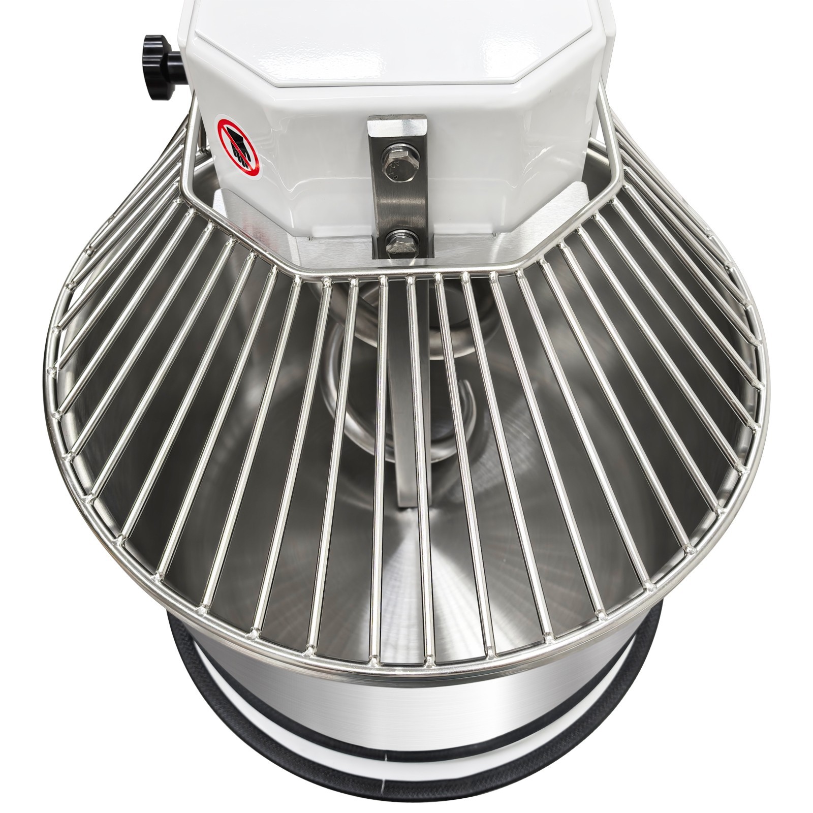 30L Commercial Food Mixer Machine 110V Spiral Dough Mixer with Detachable Bucket