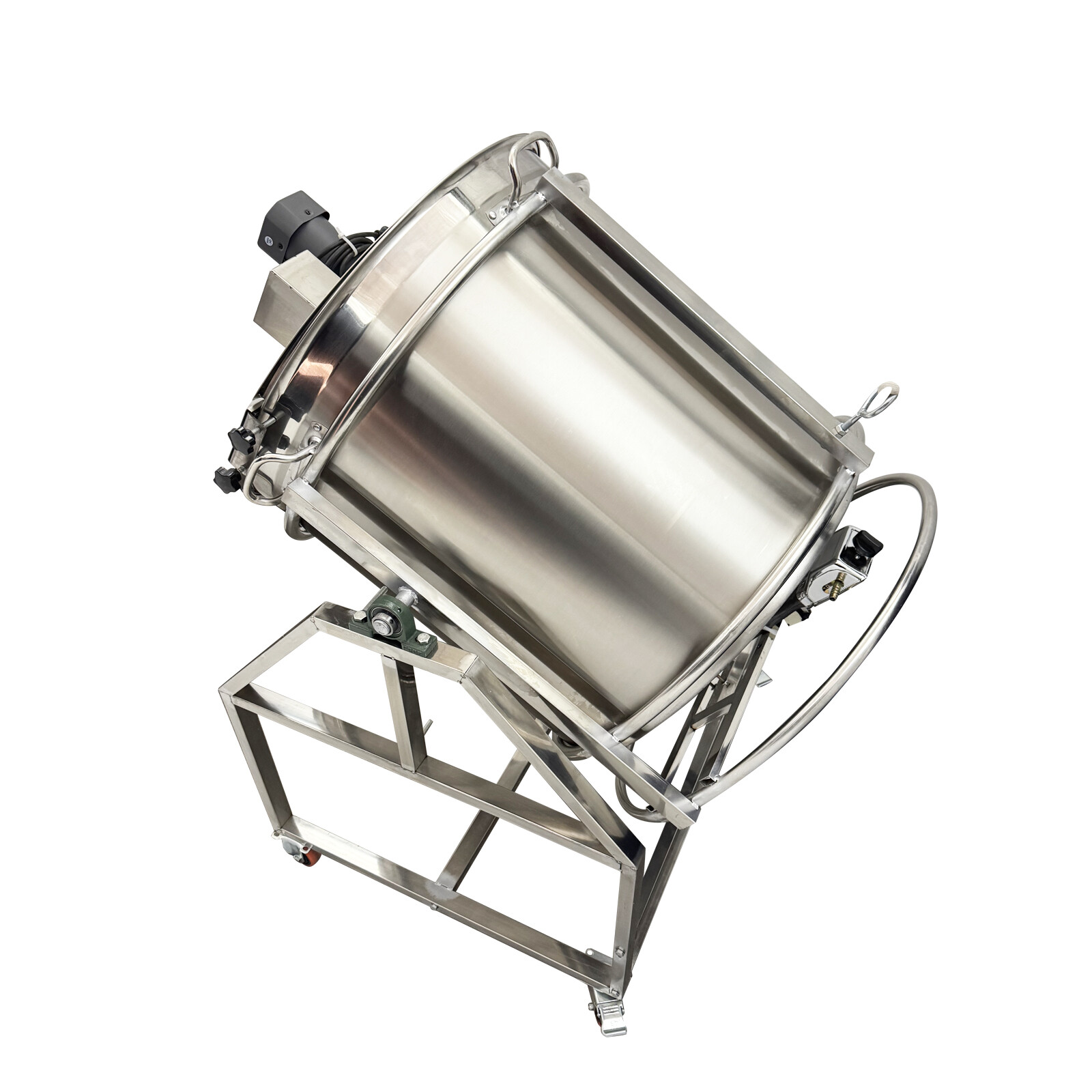 500W 50L Commercial Food Stir-frying Machine Electric Hot Pot Base Mixer 110v