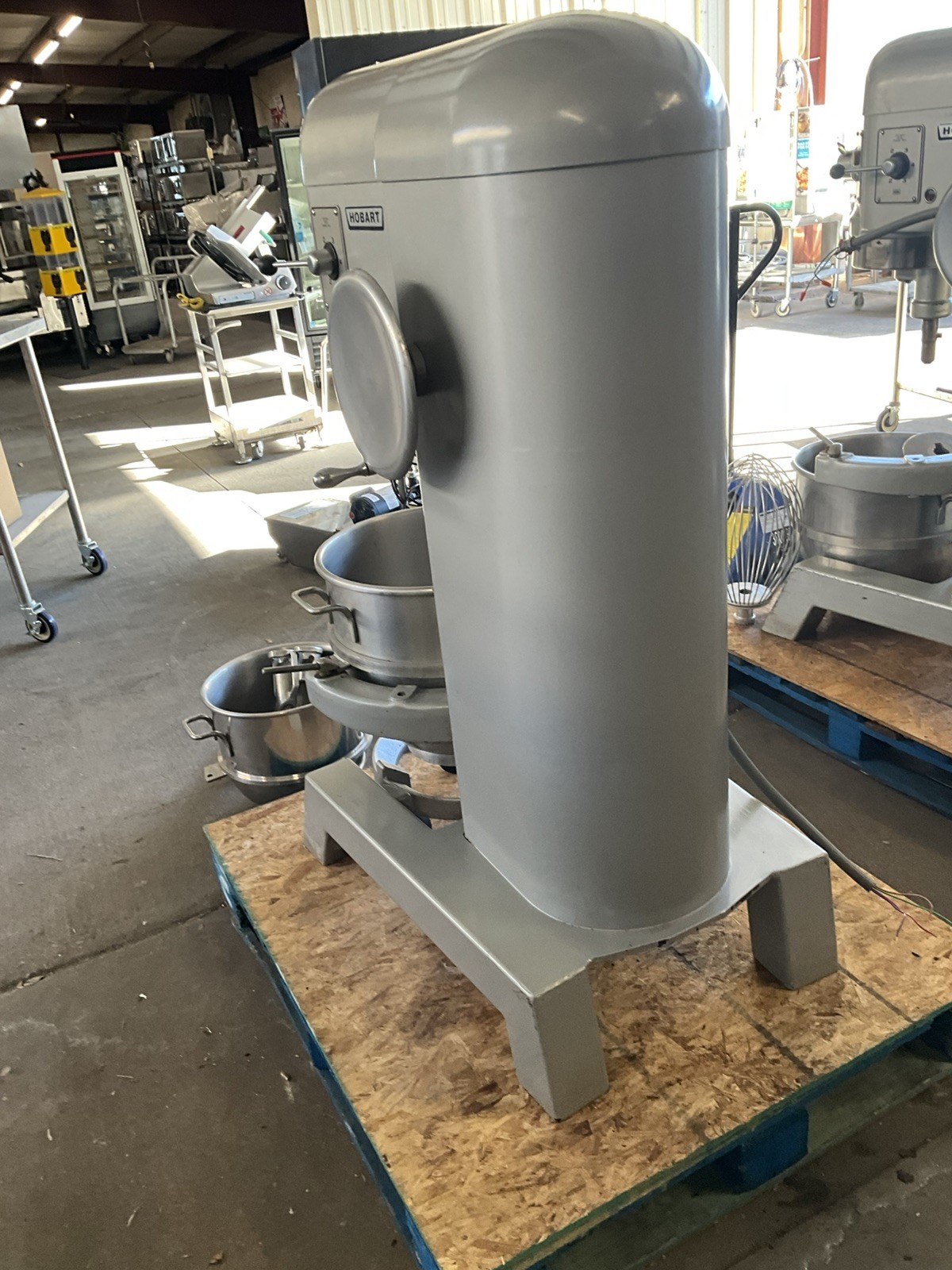 Hobart 60qt Dough mixer H600T Pizza Bakery Donut Pastry Shop with 60/30 bowl